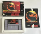 Super Nintendo SNES Game - Mortal Kombat Complete BOXED CIB  FREE SHIPPING