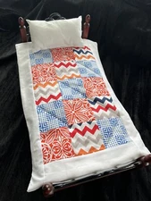 Modern Fun Doll Quilt ~ Made For American Girl Other 18” Polly’s Rox Bedding