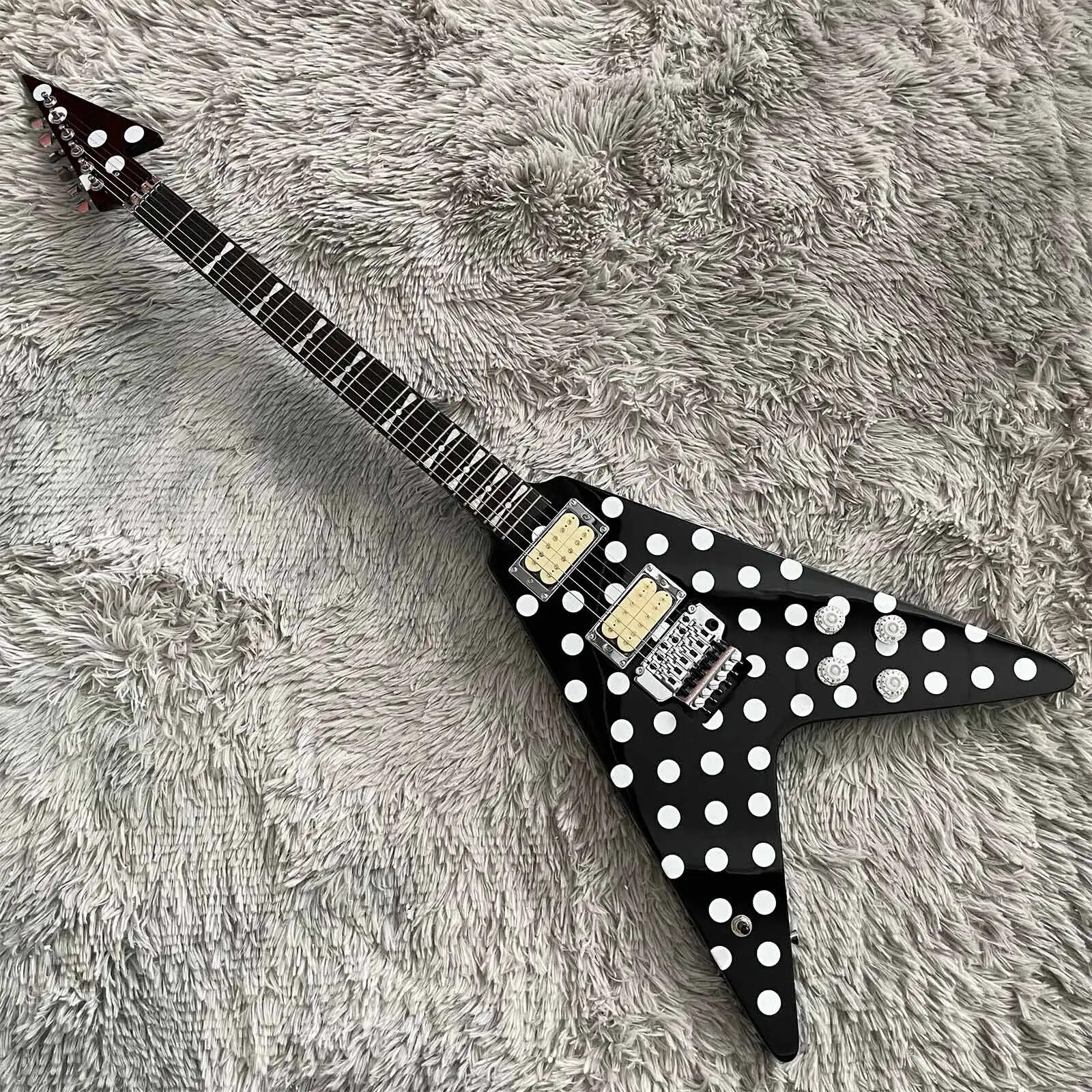 High Quality Custom Randy Rhoads Flying V Electric Guitar