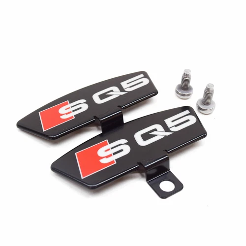 Audi Q5 8R Vorderradbremssattel 'S Q5' Abdeckplatte 2 Stück 8R0698618 - Bild 2 von 8