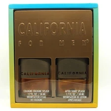 California by Dana Gift Set for Men (1.7 Oz Cologne Splash + 1.7 Oz Aftershave)