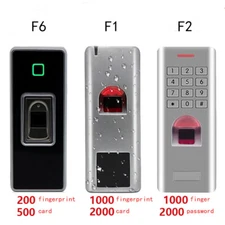 Waterproof IP66 Fingerprint Biometric &ID Reader  Access Controller Metal Shell