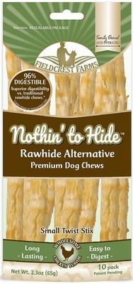 NOTHIN' TO HIDE Twist Stix Chicken 10pk
