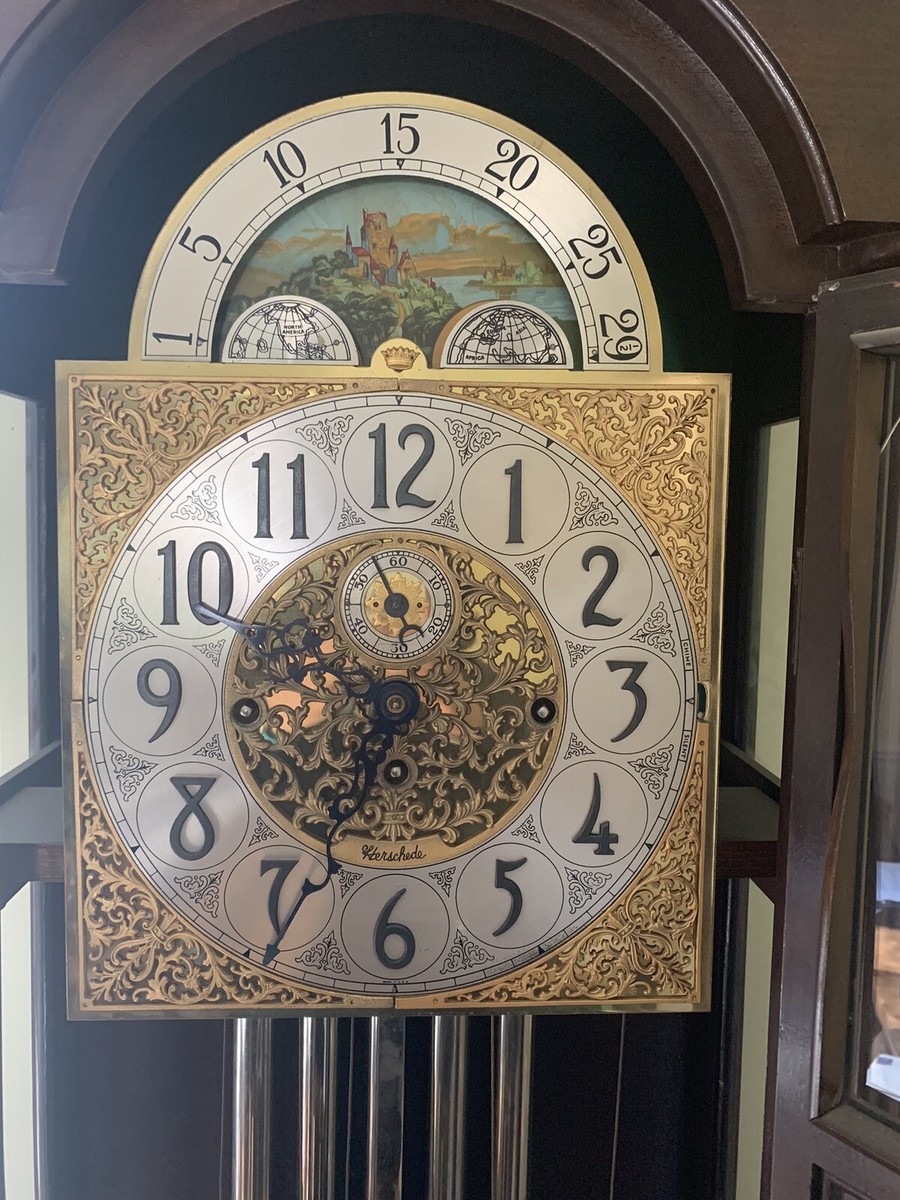 Herschede Five (5) Tube Whittier Grandfather Clock #217 in Herschede Five (5) Tube Whittier Grandfather Clock #217 in