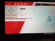 Pokemon Sword and Shield 6IV Shiny Mew LVL 100