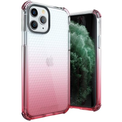 iPhone 11 Pro Case Rose Gold Clear Ballistic Jewel Spark Slim