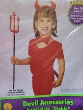 Children's Halloween Costume Devil Accessory Kit Rubies