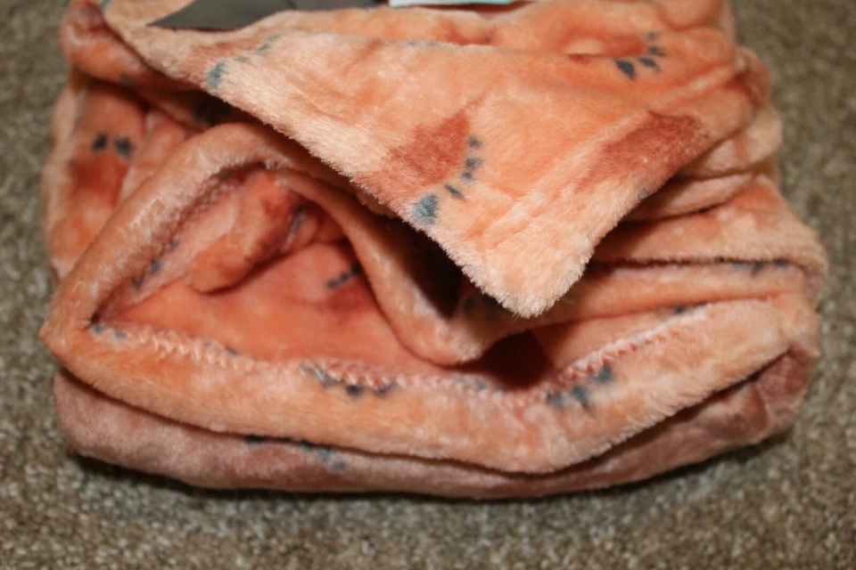 Hudson Baby безопасности одеяло комплект оранжевый динозавр младенца мальчиков милый флис новый с Ярлыками - Изображение 3 из 4