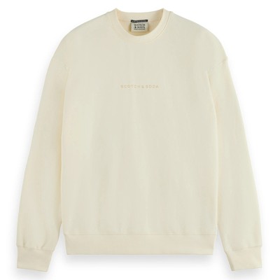 SCOTCH&SODA Herren Sweatshirt - Core, Logo Front Chest Sweat, Pullover, einfa...