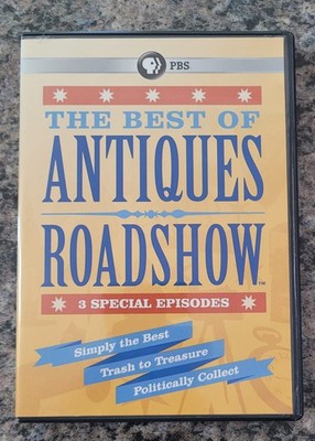 PBS The Best Of Antiques Roadshow 3 Special Episodes (2011 DVD) Simply The Best