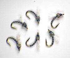 Top Secret Midge UV2 Gray Nymph Emergers - Premium Trout Fly Fishing Flies