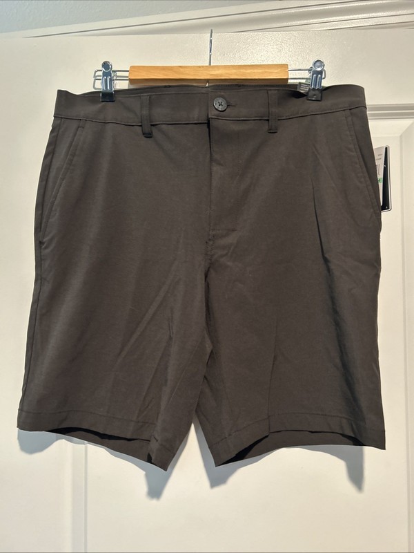 Callaway 4-Way Stretch Men’s Golf Shorts Black Heather Size 34 NWT
