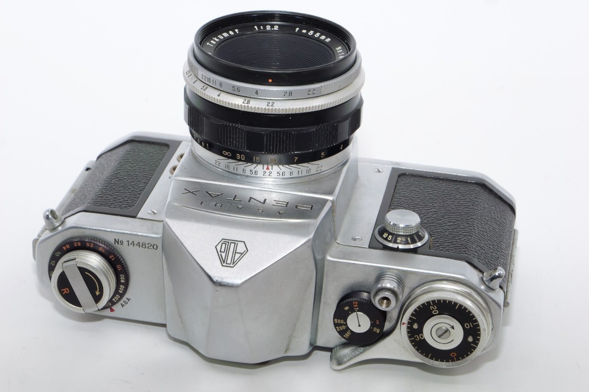 ASAHI PENTAX AP 35mm SLR CAMERA. TAKUMAR 55mm f2.2 and 105mm f2.8
