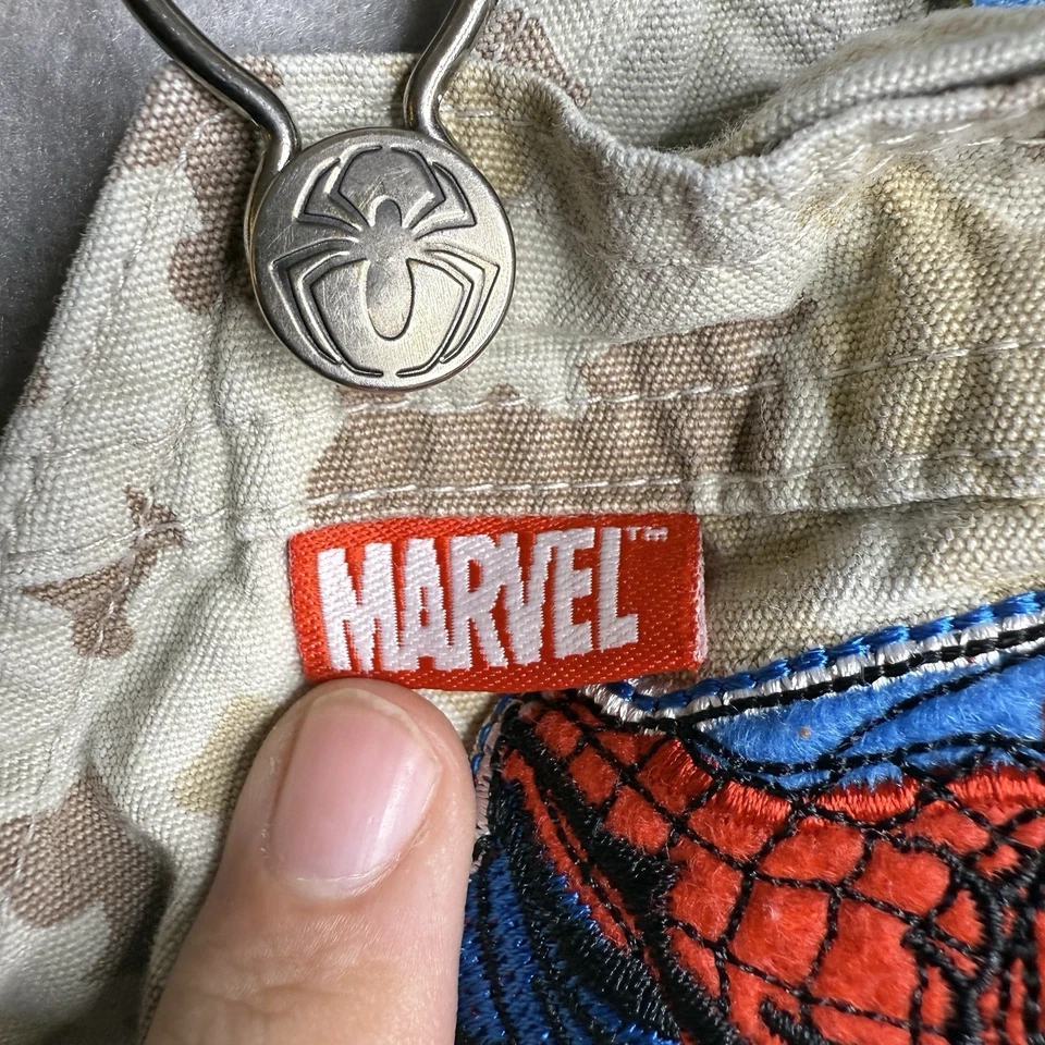 Mono bordado camuflaje raro vintage Marvel Amazing Spiderman talla 24 meses Foto 4 de 4