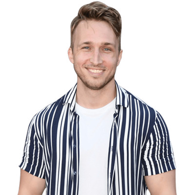 Shayne Topp (Streifen) Half Body Buddy Cutout
