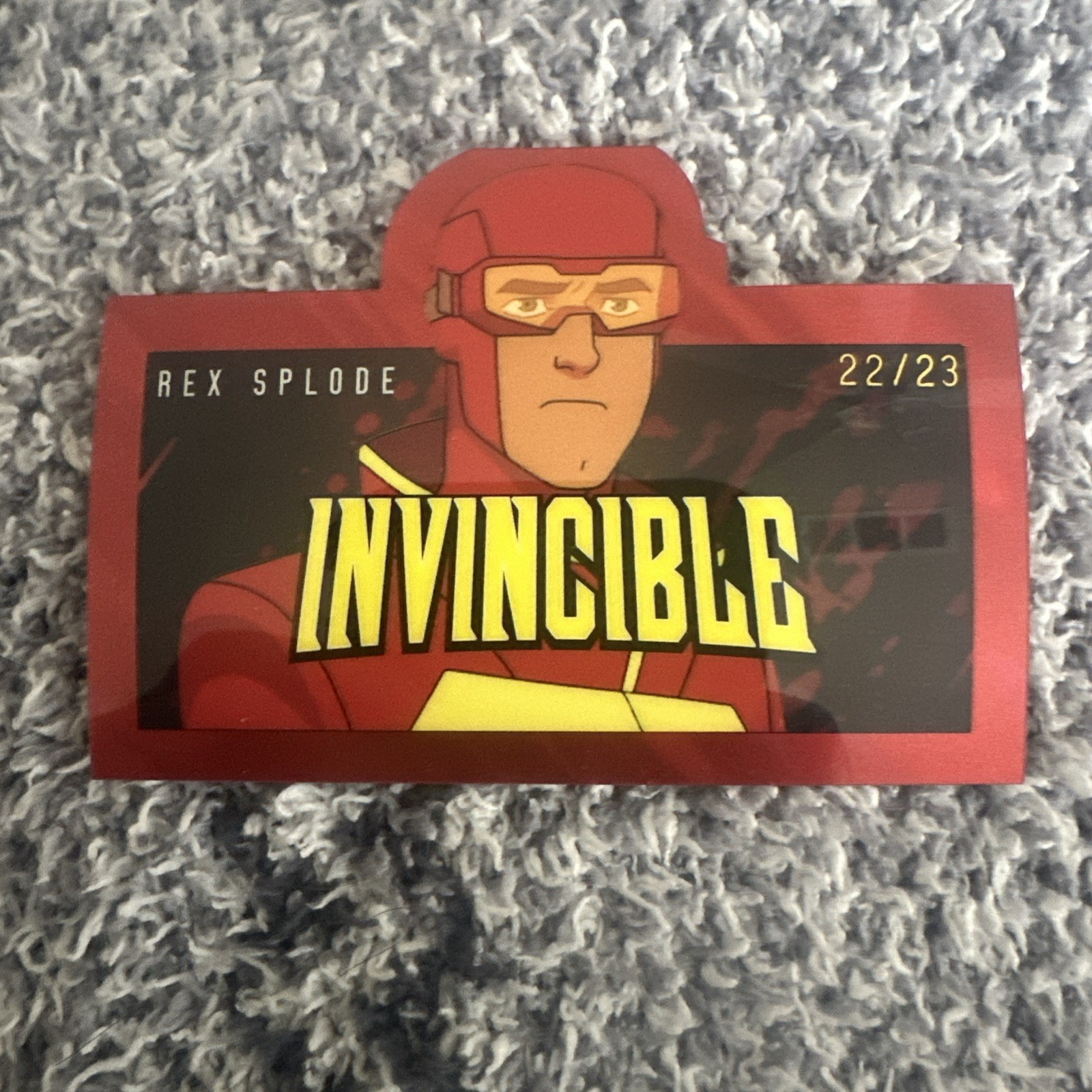 Invincible Rex Splode Red 22/23Keepsake Edition SP