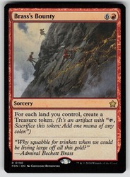 Brass's Bounty [Foundations] #190 Rare MTG