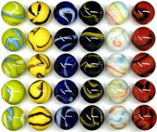 30 DELUXE Solid Glass Replacement Marbles Aggravation Chinese Checker Game 16mm