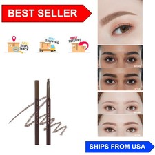 Ash Brown Eyebrow Pencil - Long Lasting, Micr...