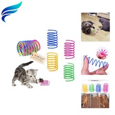 Interactive Cat Spiral Creative Spring Toy to Kill Time and Keep Fit, Sturdy ...