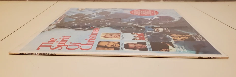 THE SPIRIT OF CHRISTMAS 1966 LP BING CROSBY PEGGY LEE THE LETTERMEN VINTAGE NEW - Image 3 of 3