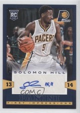 2013-14 Panini First Impressions Auto Solomon Hill #14 Auto 9az
