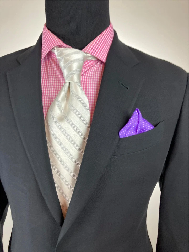 Chaqueta deportiva ARMANI Collezioni "Giorgio" Line negra ITALIANA 40 R E50 Foto 2 de 4