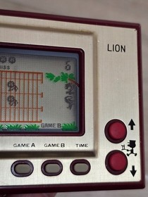 Nintendo Game & Watch LION Ver Handheld Console from Japan