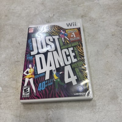 Just Dance 4 (Nintendo Wii, 2012) Ubisoft CIB Complete with Manual - Tested