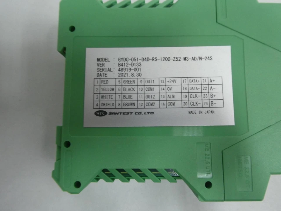 Stc GYDC-051-D4D-RS-1200-Z52-M3-AD/N-24S Control Relay 24v-ac/dc - Image 4 of 4