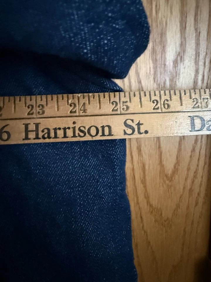 Vintage 70’s Lee Storm Rider Mens Jean Jacket 2XL Sherpa Lined Barn Coat - Image 4 of 4