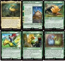 MTG Commander Deck Choco, Seeker of Paradise 100 Magic Cards - Final Fantasy NM