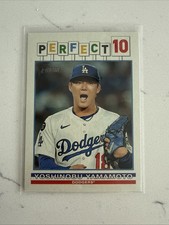 yoshinobu yamamoto Perfect 10 Topps Heritage