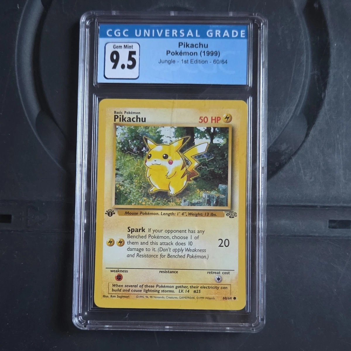 Pokémon TCG Jungle Grade 9.5 Individual Collectible Card Game