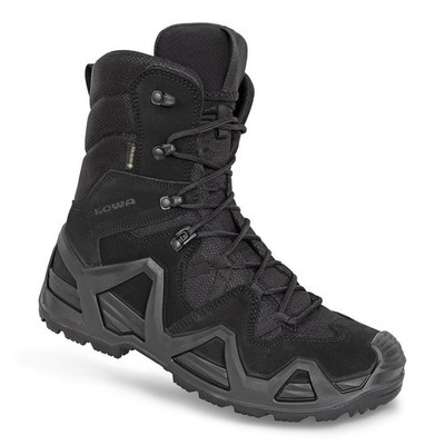 LOWA Zephyr GTX HI Einsatzstiefel Gore-Tex Leder Cordura schwarz/coyote/desert
