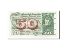 [#160517] Banknote, Switzerland, 50 Franken, 1954-1961, 1963-03-28, KM:48c, EF