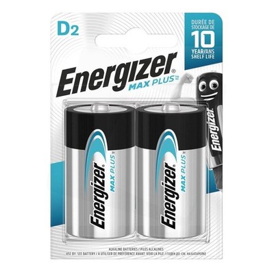 Energizer Max Plus D / LR20 Alkaline-Batterie - 2 Stück (Blisterverpackung)