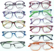 Super Flex Glasses Kids CHOOSE SIZE/COLOR/MODEL/FRAME Childrens Eyeglass Frames