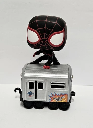 Funko Pop Marvel Miles Morales on Subway Car Amazon Exclusive #21 No Box