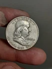 1954- D Franklin Half Dollar #2