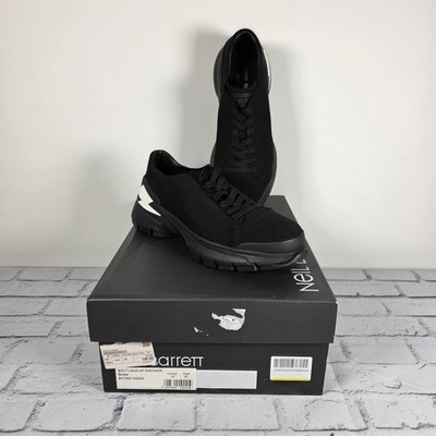 NEW Neil Barrett Bolt Lace Up Sneaker Black Size 41EU US 8.5 Mens
