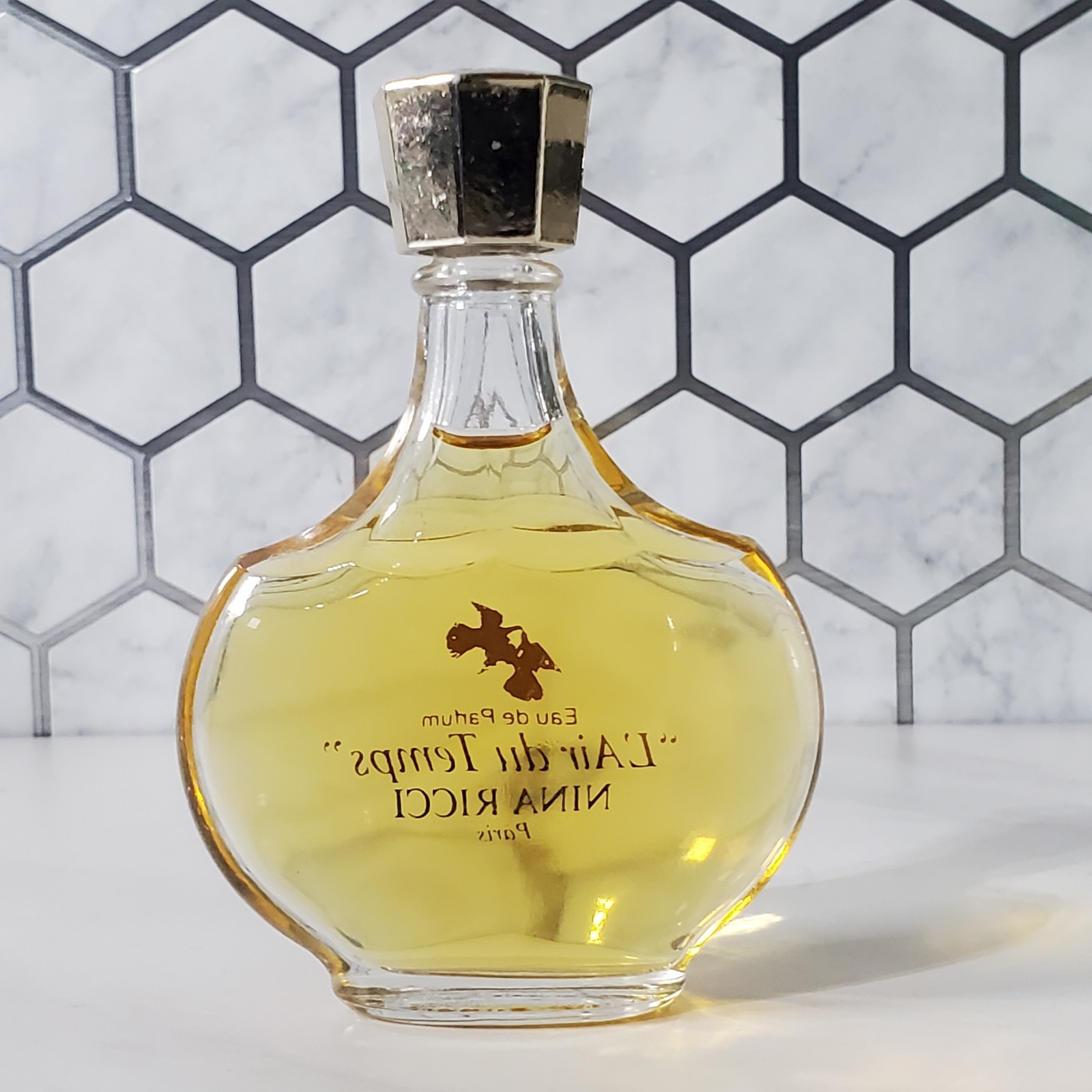 L'Air du Temps Nina Ricci Paris Set Parfum Powder Soap Rechargeable Bottle