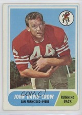 1968 Topps John David Crow #87 0a3