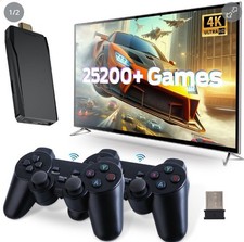 Retro Game Console, Wireless Retro Gaming Console, Plug Play Video TV Game