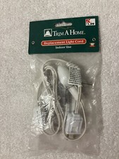 New C7 REPLACEMENT LIGHT CORD with On/Off for Blow Mold, Lighted Village; Indoor
