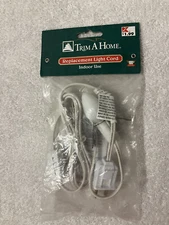 New C7 REPLACEMENT LIGHT CORD with On/Off for Blow Mold, Lighted Village; Indoor