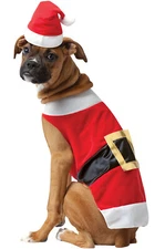 Brand New Santa Christma Dog Pet Costume