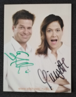 11791 Monica Weinzettl Gernot Rudle Autogrammkarte original signiert