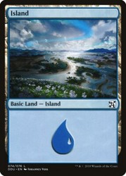 Island (074) Duel Decks: Elves vs. Inventors