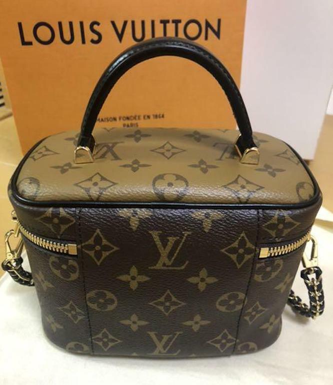 LOUIS VUITTON Vanity NV PM Crossbody Bag M45165 Hand Purse Box 